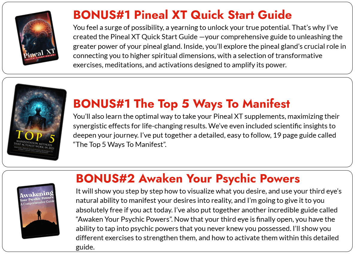 Pineal XT Bonuses